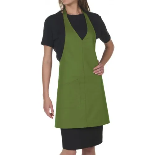 Medusa Forma Bib Apron Chef Barista Cook Barber Tattoo Waiter Bib Green