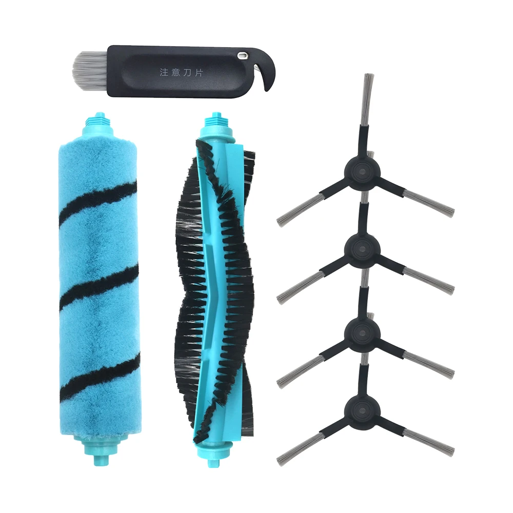 교체 롤러 소프트 브러시 사이드 브러시, Cecotec Conga 3490 4090 5090 로봇 청소기, 샤오미 STYJ02YM