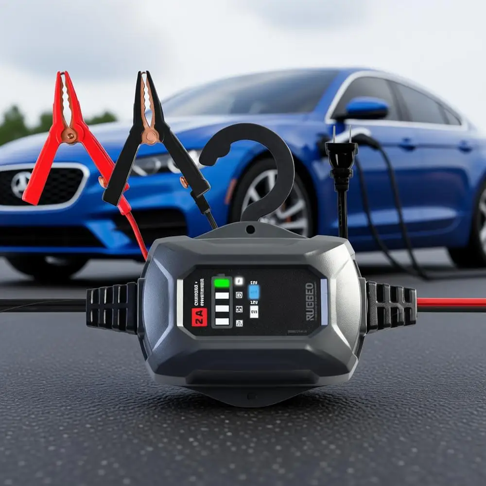 Car Battery And Mai…