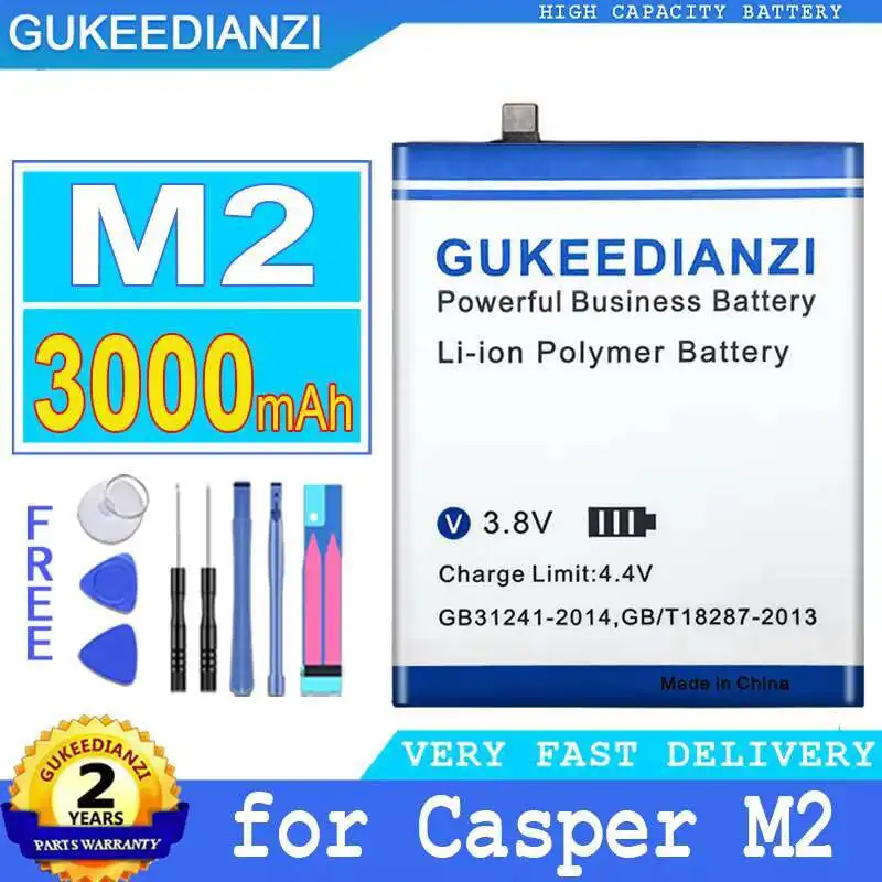 

Mobile Phone Battery For Casper M2 High Capacity 3000Mah