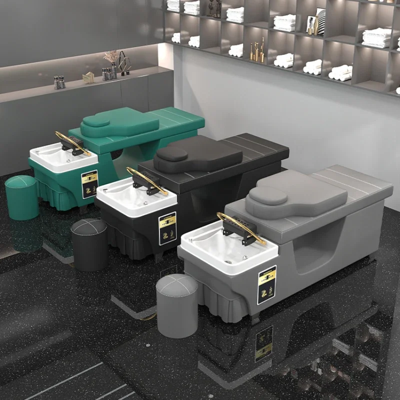 

Professional Hair Therapy Washbasin Makeup Shower Commercial Portable Japanese Chuveiro Salon Stylist Sillas De Peluquería