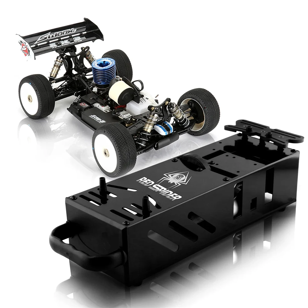 Metall-Starterbox für 1/8 ferngesteuertes Modell, Startwerkzeuge, Funksteuerung, Nitro-Motor, LKW, ARRMA, HSP, Team Losi Kyosho VRX HPI