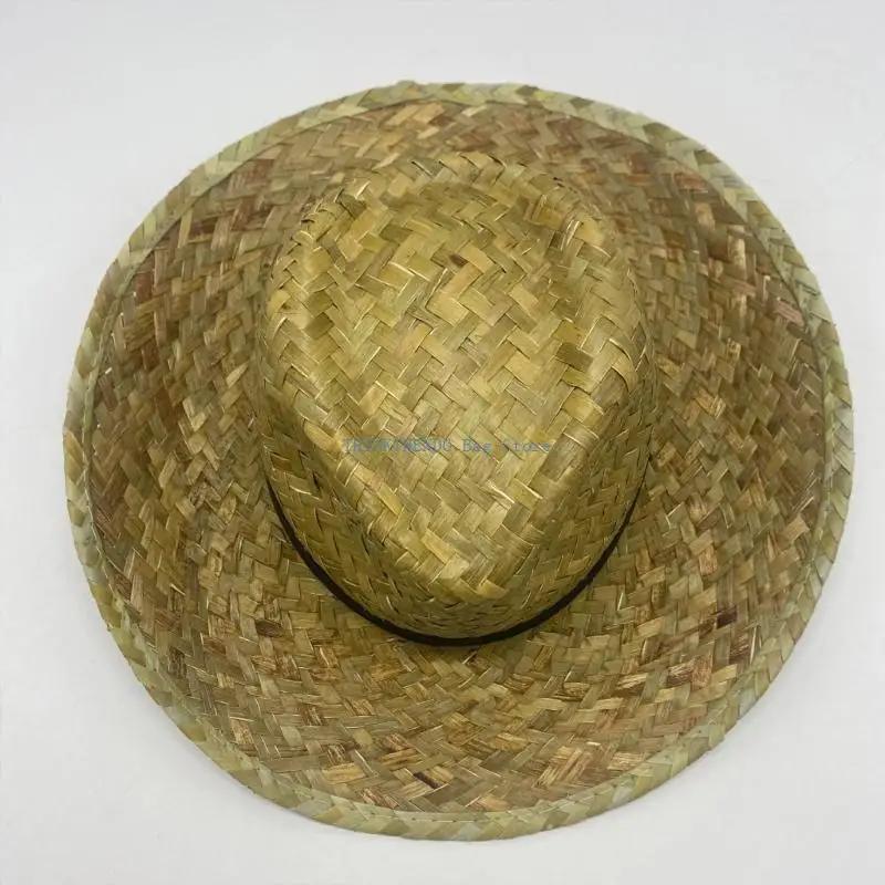 340D Vacation Sun Protecting Hat Fashionable Flatted Hat Fancy Dress Hat Sweatproof