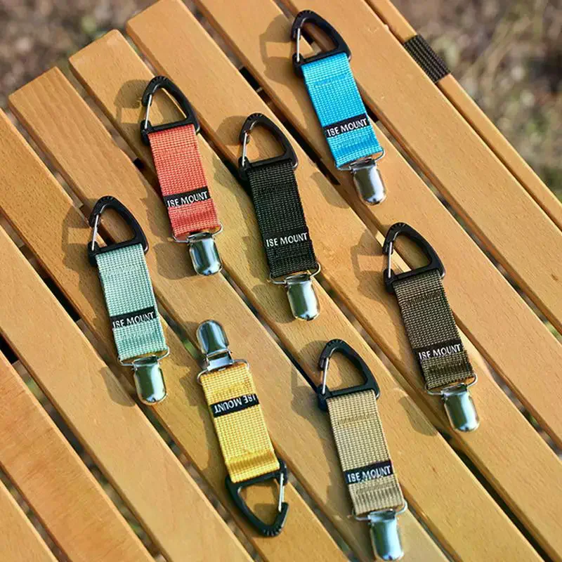 

Outdoor Travel Straw Hat Clip Portable Hat Bag Clip Glove Clip Organizer Baseball Cap Holder Hats Brim Hanging Hook