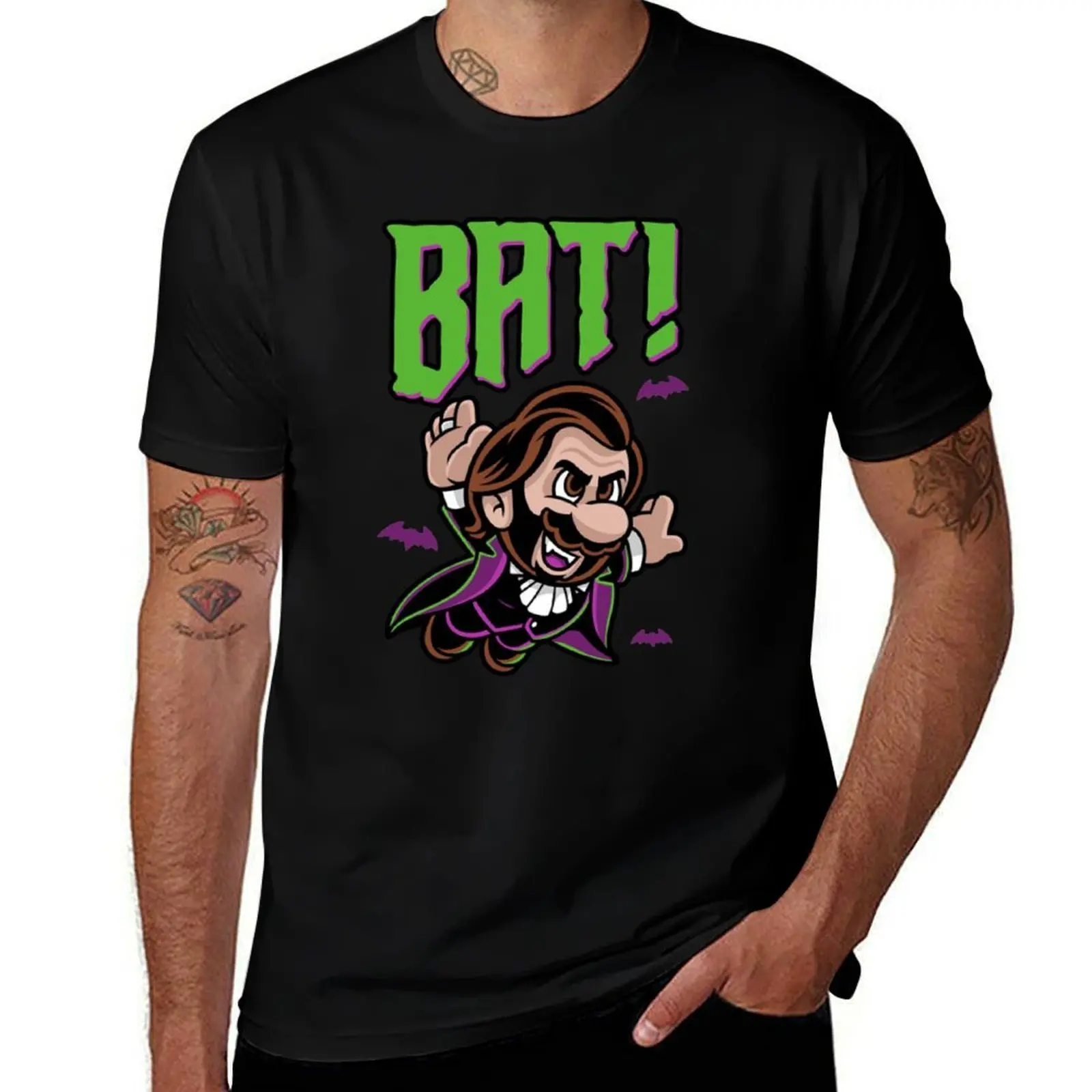 

BAT! SHIRT T-Shirt man t shirt graphic t shirts with prints T-Shirt