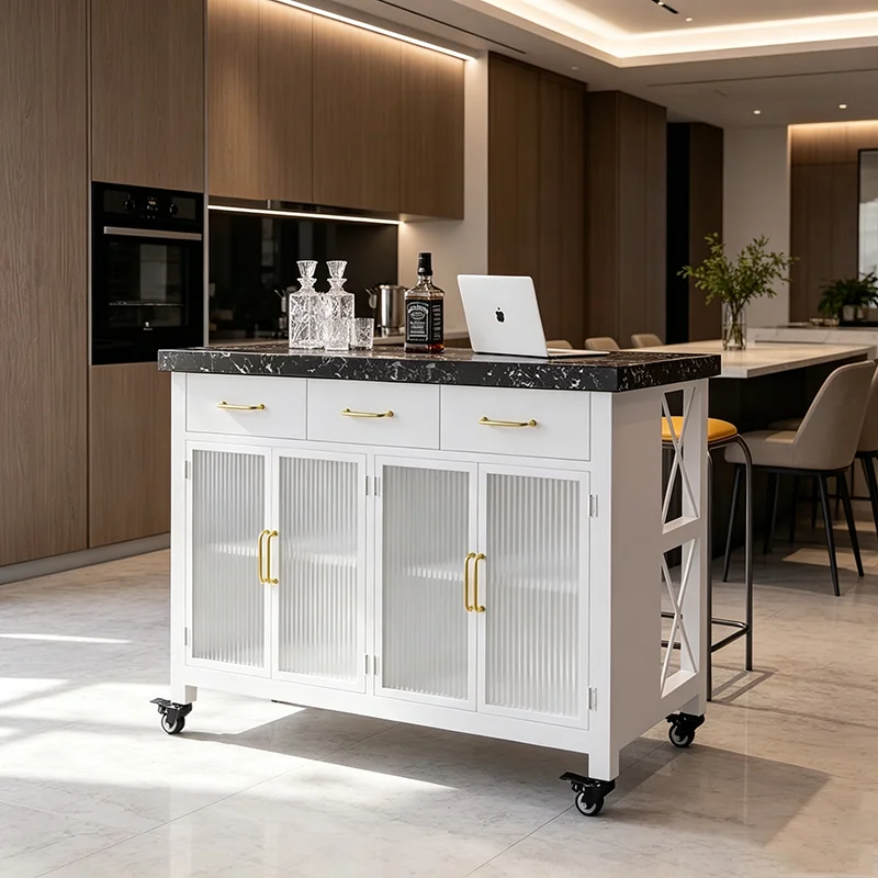 European Beauty Living Room Cabinets With Wheel Removable Unique Design Living Room Cabinets Simple Classic Meuble Furniture