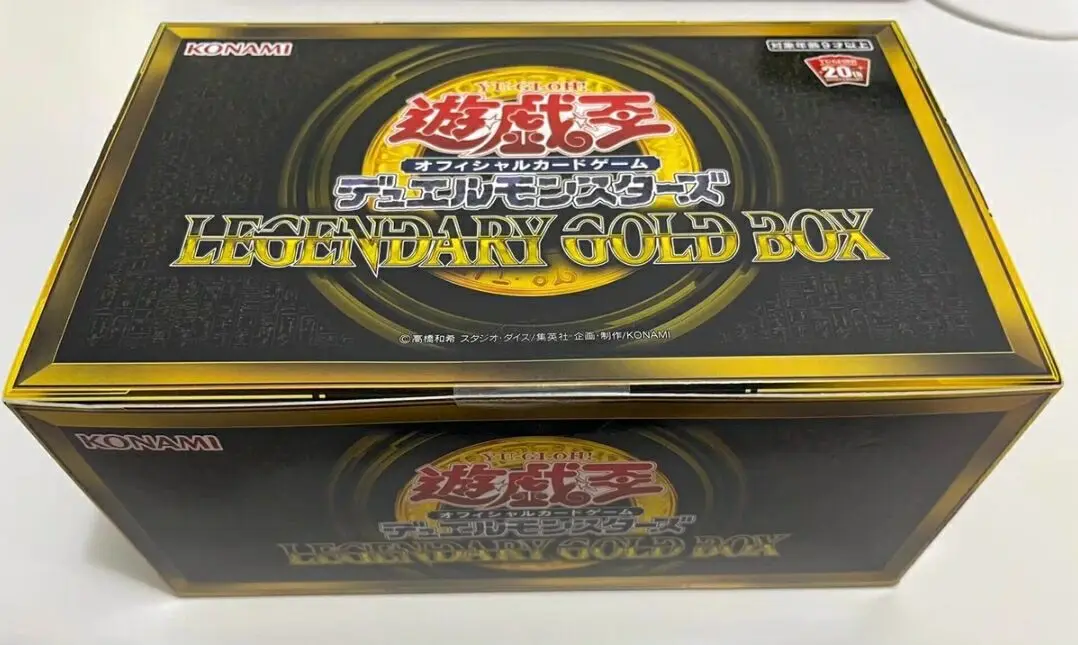 Yugioh KONAMI Duel Monsters 20th ANNIVERSARY LEGENDARY GOLD BOX LGB1 Japanese Collection Sealed Booster Box