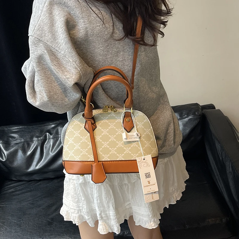 

New Design Trend Zipper Crossbody Bag Luxury Fashion Leather Shoulder Bag With Adjustable Shoulder Straps