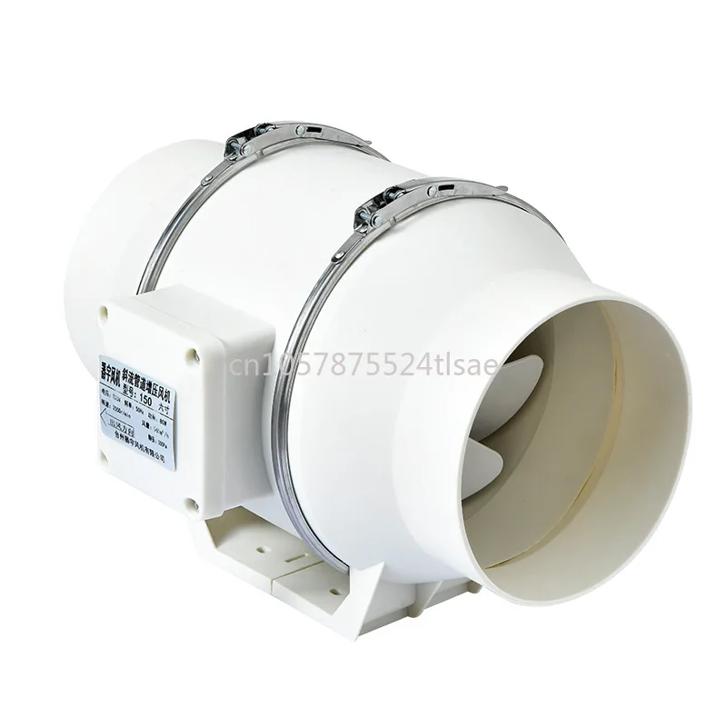 Powerful silent high-power exhaust fan circular ventilation fan diagonal flow duct pressurized ventilation fan