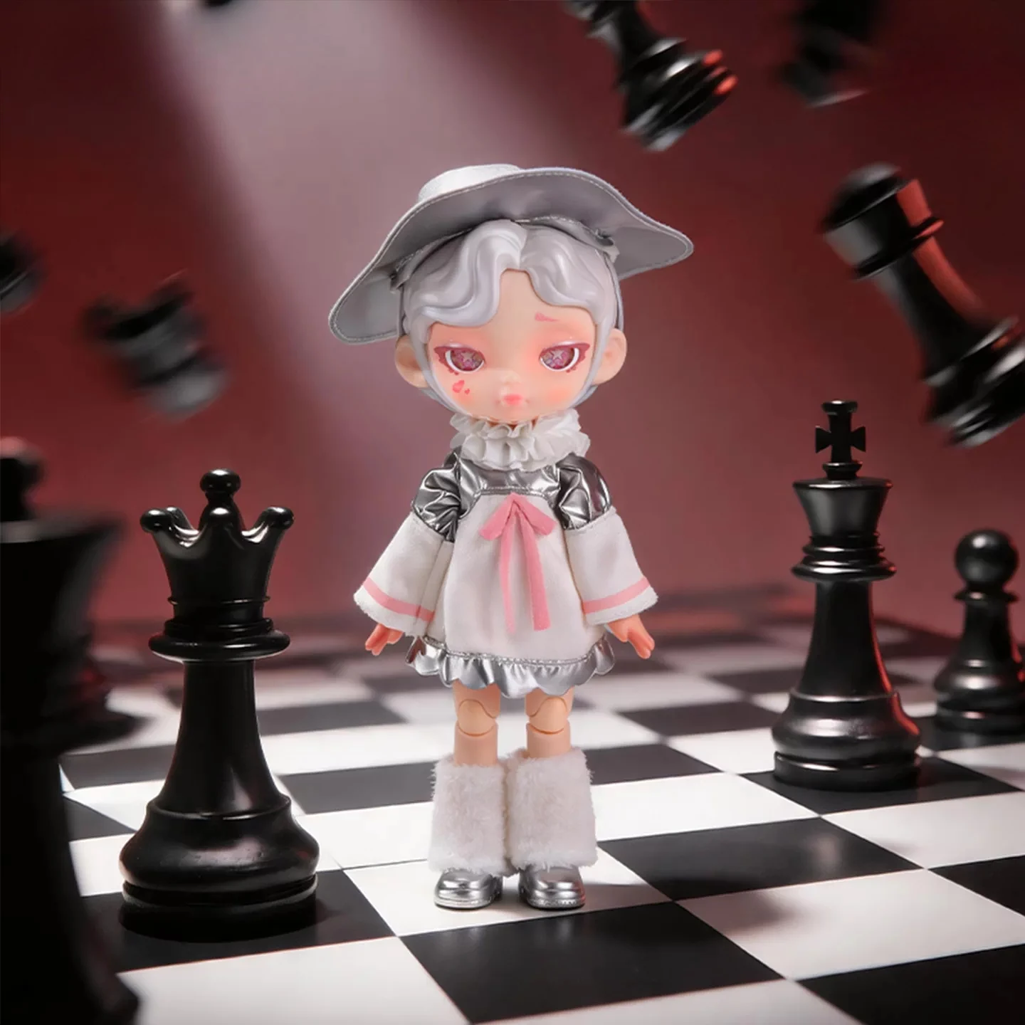 Laura Chess Series Blind Box Toys Movable Joint Doll Elegant Action Anime Figure Collectible Model Desktop Decoration Model Gift view 3