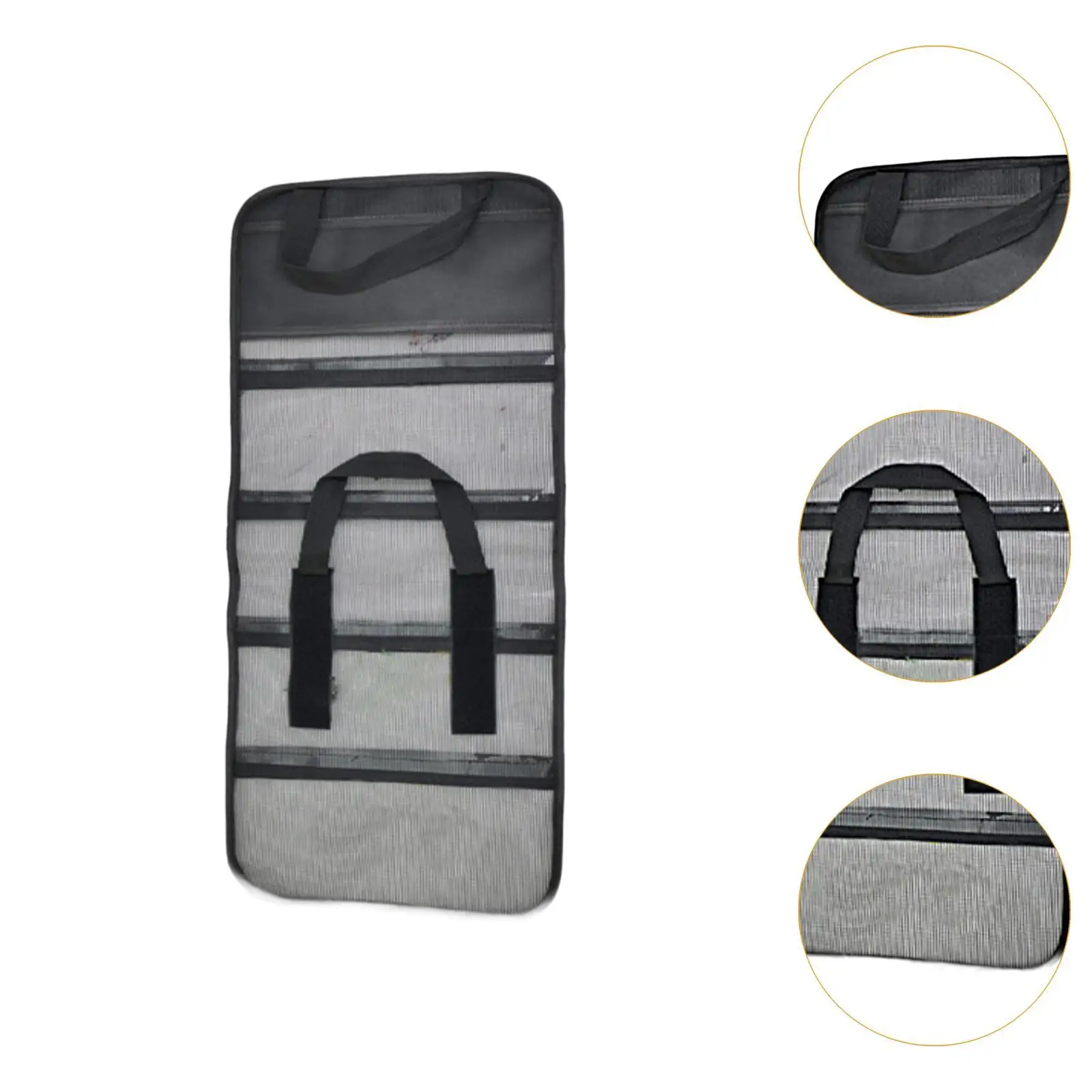 الصيد تهزهز حقيبة يد شبكة حمل حقيبة 5 مقصورات المياه العذبة المياه المالحة الصيد معالجة المنظم حقيبة الصيد السحر حقيبة