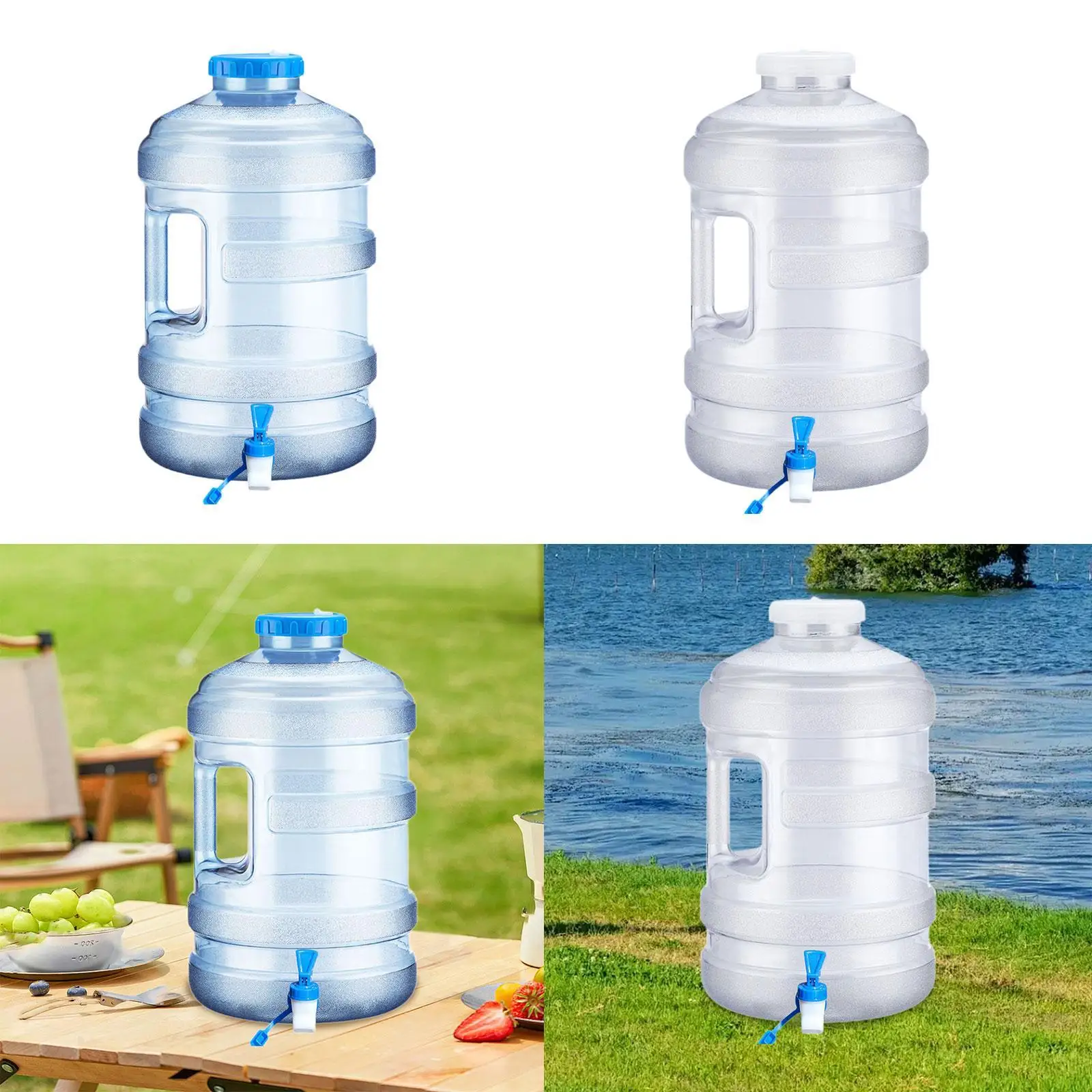 

18.9L Water Container with Spigot Water Storage Carrier for Camping Outdoor