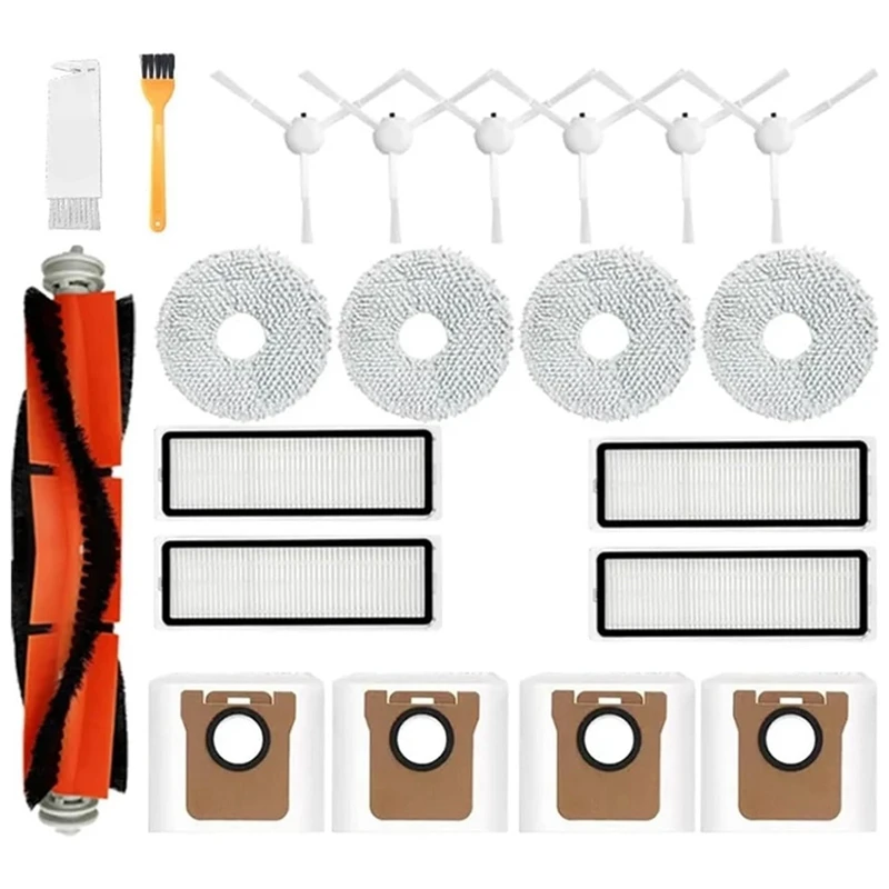 Per Dreame L10s Ultra S10 S10 Pro per Mijia Omni 1S B101CN B116 aspirapolvere spazzola laterale principale filtri Hepa panno per mocio
