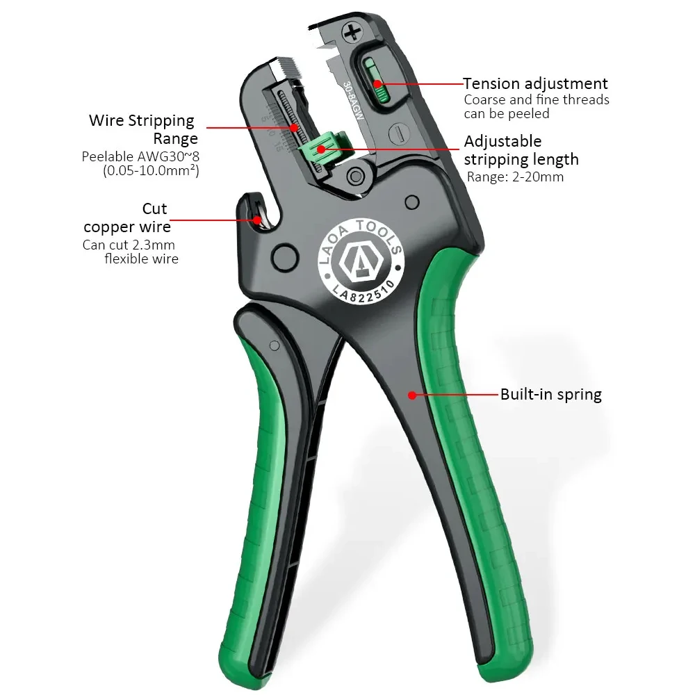 Automatic Wire Stripping Pliers Multifunctional Fast Wire Cutting Pliers Electrician Pliers