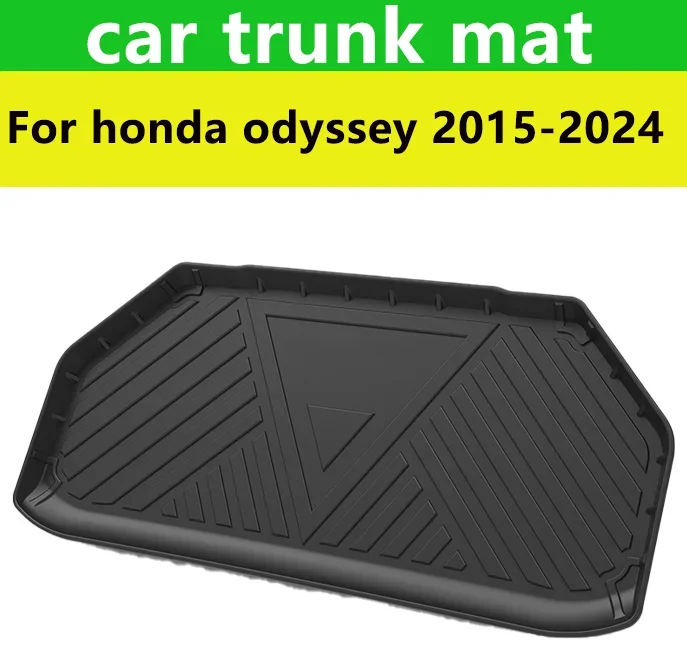 

Car Trunk Floor Mats for Honda Odyssey 2015-2024 Waterproof Anti-scratch Protection Cushion TPE Storage Pad