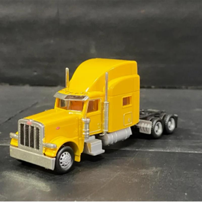 NORSCOT 1:87 Peterbilt 389 Heavy Truck Low Board Trailer Long Head Car Model No Retail Box Alloy Car Model Metal Vehicle Gifts