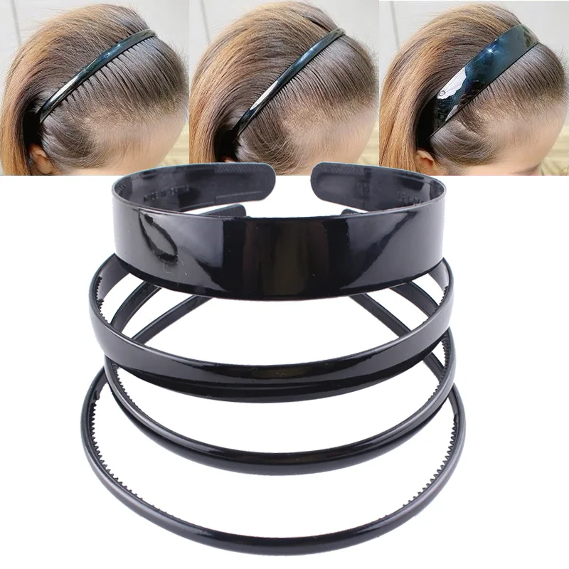 Fashion Mens Women Unisex Wavy Hair Head Hoop Band Sport Headband Hairband hair accessories