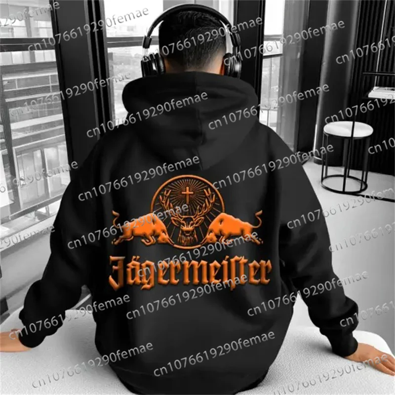 Fashionable HOT SALE Racing Car Printed Men's long Sleeved Hooded Sweatshirt For Daily Outdoor Sports Comfort Pullover