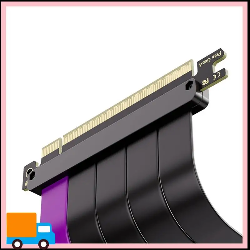 

Professional Graphic Card Extension Line PCIE4.0 Rotor X16 Rotor 16X Desktop Computer Horizontal Vertical Loading Line