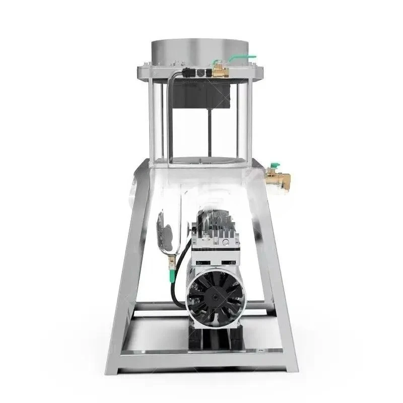 Portable automatic new stainless steel oil press for small businesses, easy to move and operate in different locations