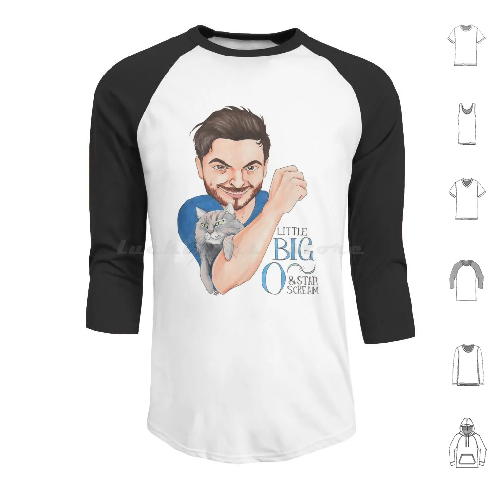 Little Big O & Starscream Sudaderas con capucha de manga larga Olan Rogers Starscream Star Scream Olan Rogers Tienda de globos Little Big O