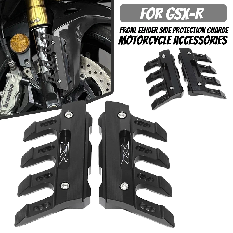 

For GSX-R750 GSX-R1000 GSX-R1300 HAYABUSA Motorcycle Front Fork Protector Fender Slider Guard Accessories GSX-S 750 Mudguard