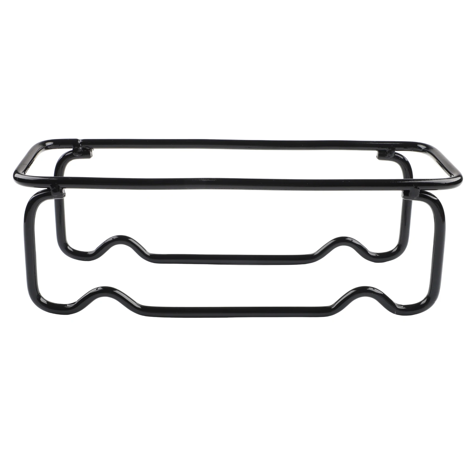 Fitness Rack Dumbbell Holder 25*11*10cm Gym Holder Groove Design Iron Material Maximum Diameter 17cm Maximum Load 100kg