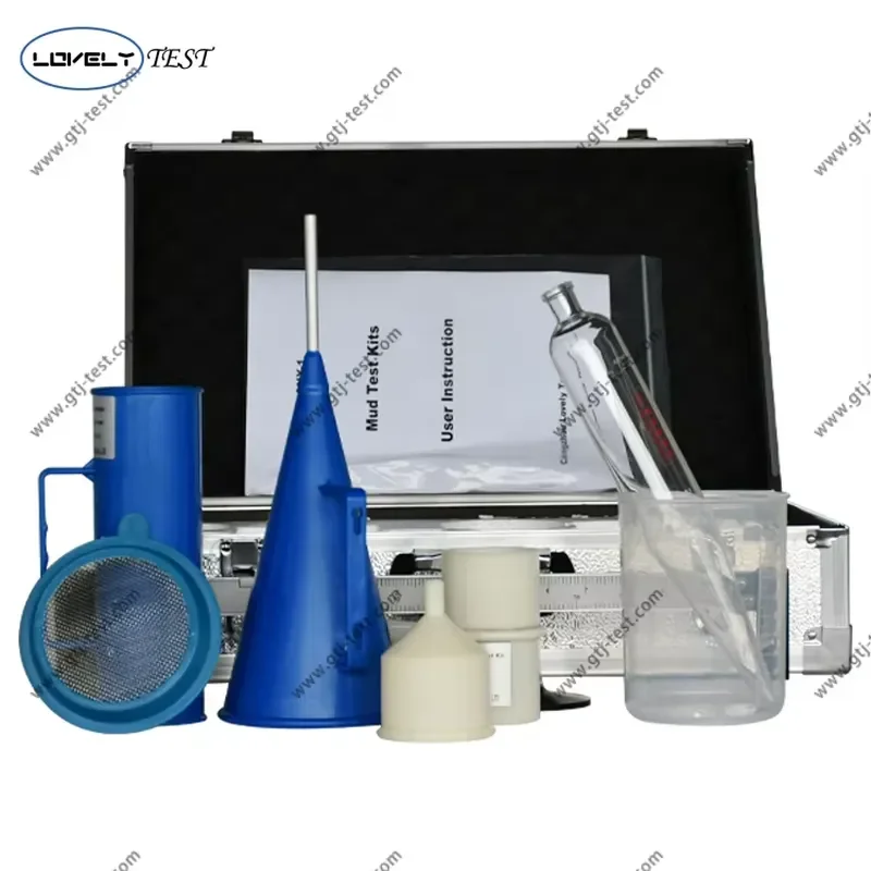for LOVELY TEST Laboartory Liquid Densitometer Mud Viscometer Three Piece Set Sand Flow Meter Specific Gravity Meter 1 Year