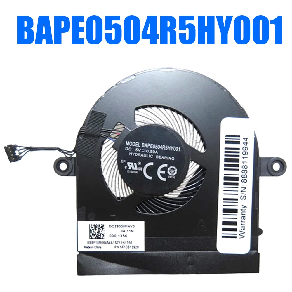 BAPF0504R5HY001 BAPE0504R5HY001 DC5V Laptop CPU+GPU Fan A Pair