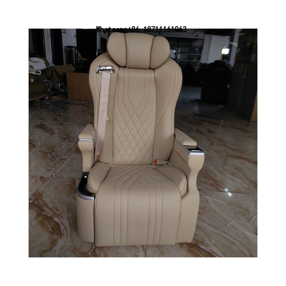 Interior Modified Electric VIP Luxury Car Seat Massage Nappa Material Customizable Color Airline Seat for  Innova Zenix