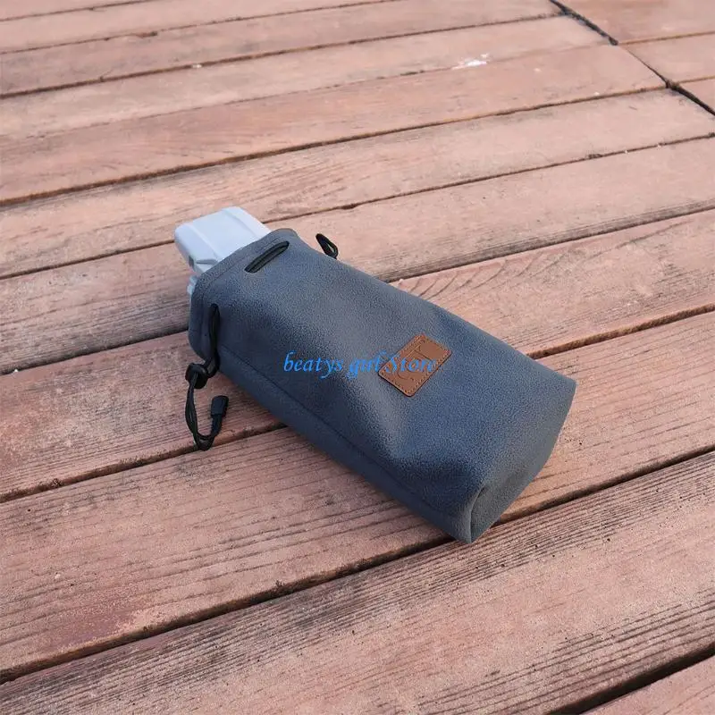 

C7AB For Mavic Air 2S/Air 2/Maivc Flannel Drawstring Bag Waterproof Drawst Pocket