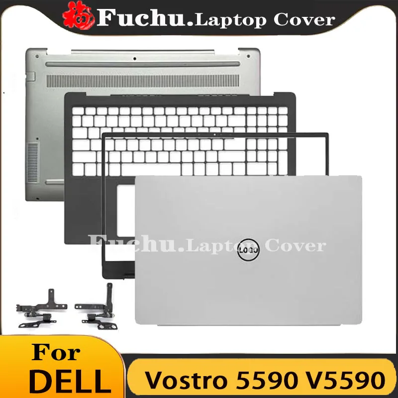 

Original For Dell Vostro 5590 V5590 Series New Laptop LCD Back Cover Front Bezel Hinges Palmrest Bottom Case Screen Back Case