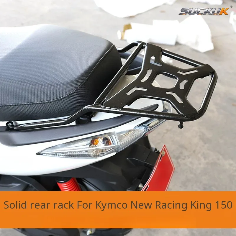 For Kymco New Racing King 150 Rear Luggage Rack, CK150T-10B Solid Steel Tail Bracket