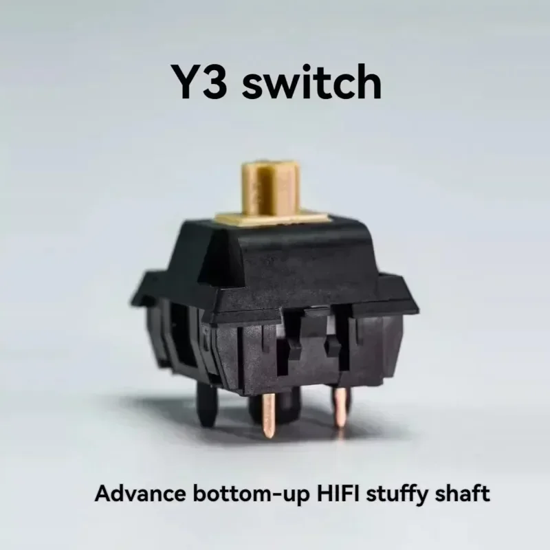 Y3 Schalter hifi 30g/40g/48g Abzug Linear achse Körper Werks schmierung einstufiger stumpfer Schalter für mx mechanische Tastatur Geschenk