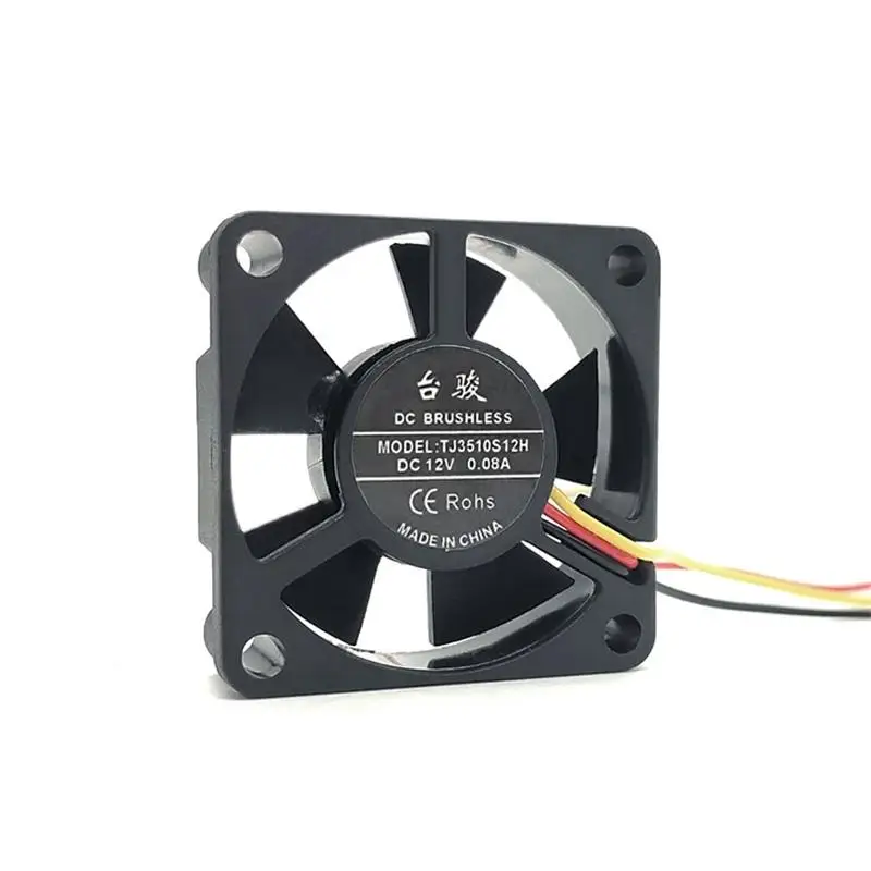 New For Taijun 3510 12V 3-Wire Oily 35 * 35 * 10MM 3.5CM Graphics Card Cooling Fan