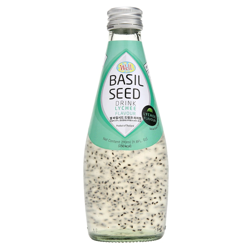 Semilla de albahaca rica 290 ml paquete de 12