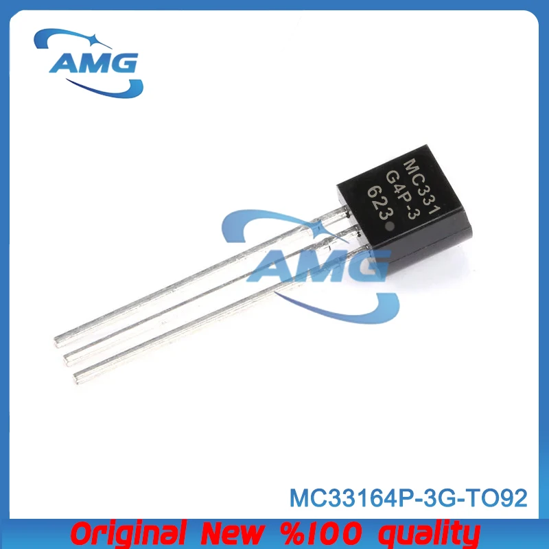 10PCS MC33164P-3G package TO 92-3 3V monitoring and reset chip