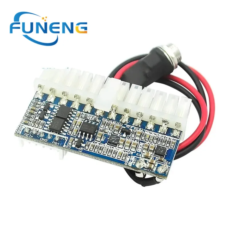 5PCS  DC-ATX-160W high-power direct insertion DC-ATX power module ITX Z1 upgrade with 24PIN