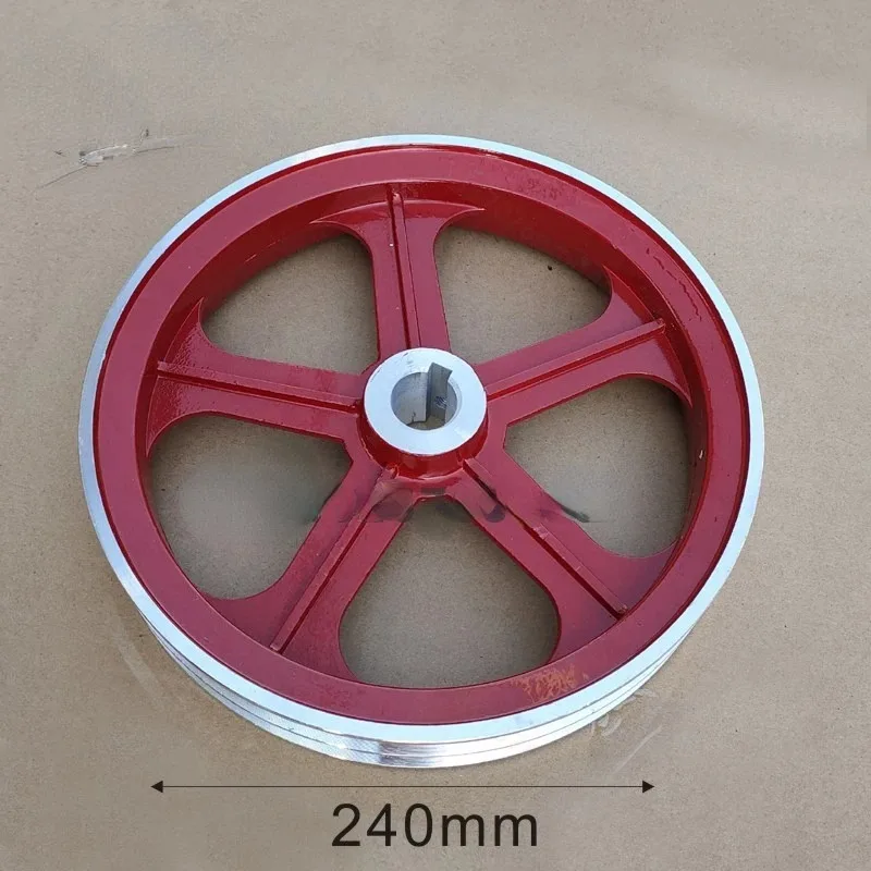 Pump V-belt Pulley dust removal fog gun sprayer triple cylinder plunger high pressure medicine  belt pulley