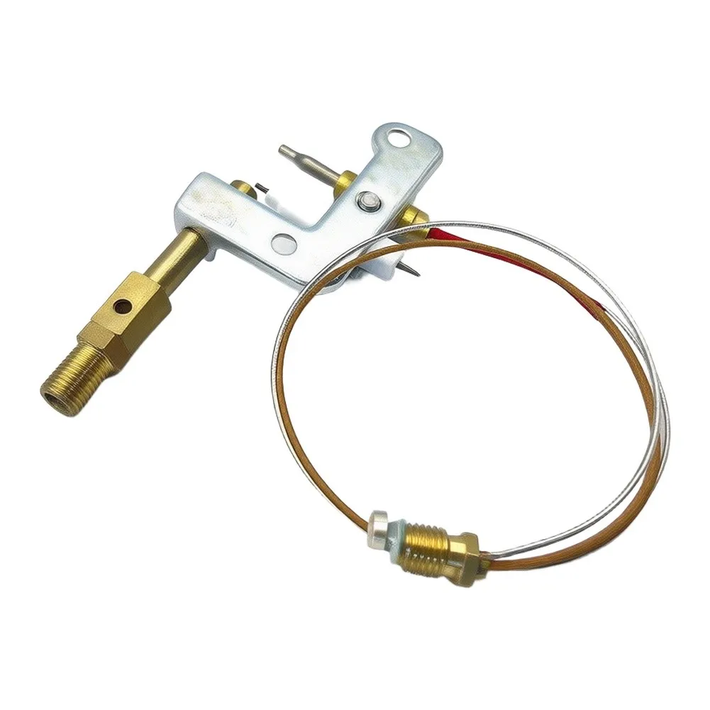 Thermocouple Assembly Built for Gas Stove and Heater for Pilot Light Systems with Precision Heat-to-Voltage Conversion