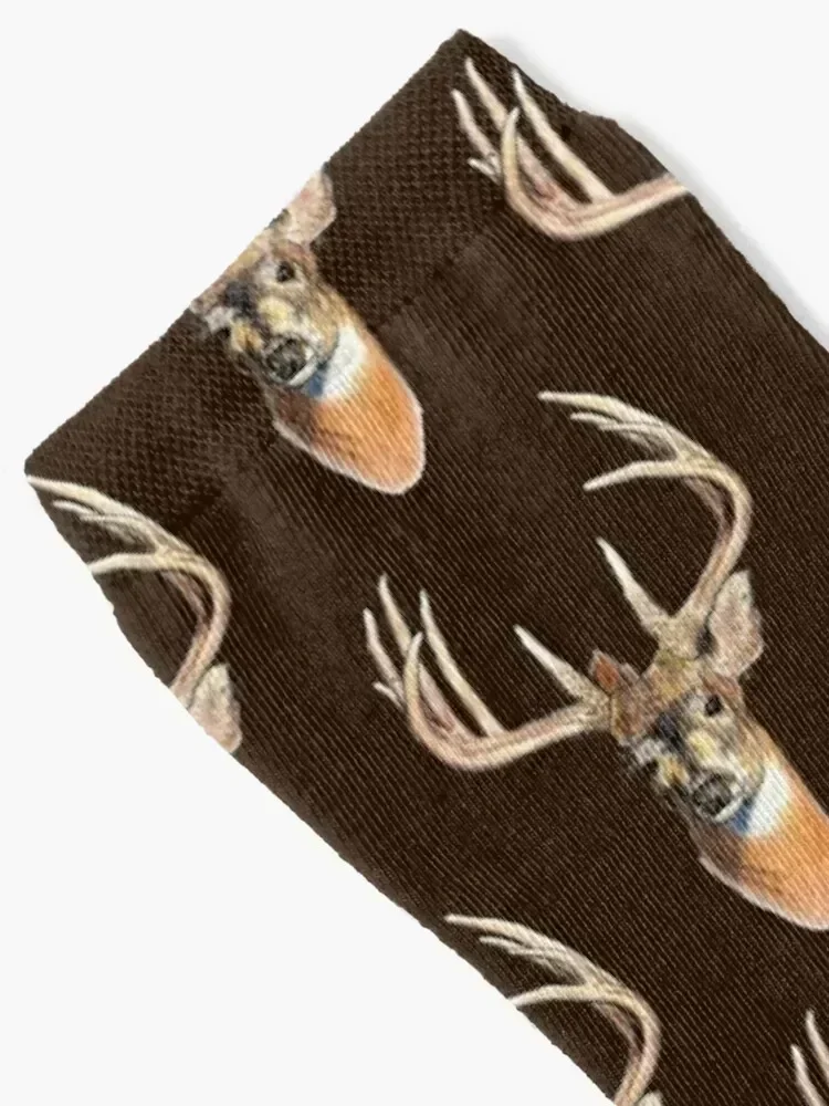 Whitetail Deer Socks golf heated Heating sock christmas gifts Socks Male Women's