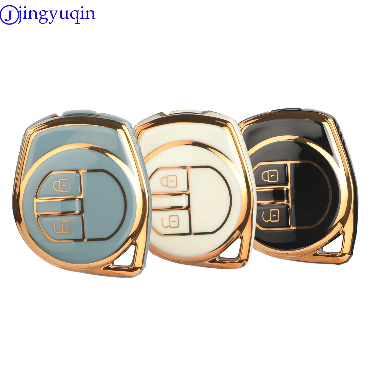 

Jingyuqin чехол из ТПУ с дистанционным управлением для Suzuki Swift Grand SX4 Liana Aerio Vitara GRAND VITARA ALTO Jimny key