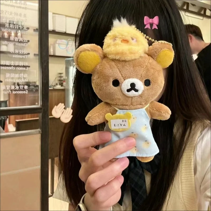 

Kawaii Rilakkuma Cartoon Plush Toys Child Accompany Soft Stuffed Dolls Boys And Girls Birthday Gifts Creative Peripheral Gifts