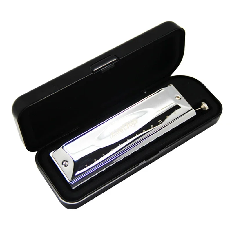 New Chromatic Harmonica T1248 12 Hole 48 Tone  ABS Comb A,C,G,D,Bb Key Mouth Professional Sound Music Instruments
