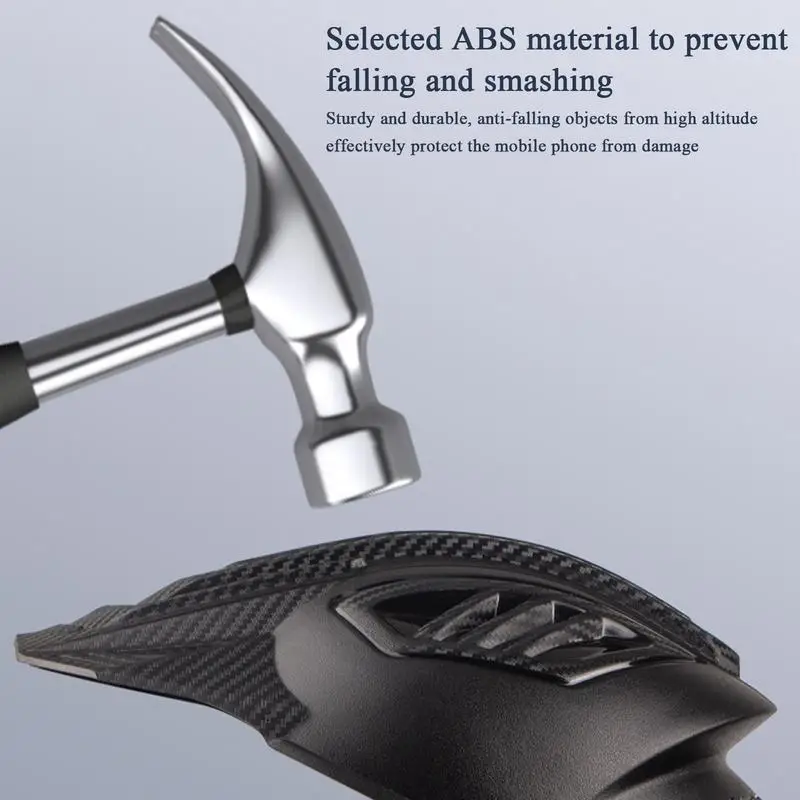 ที่วางโทรศัพท์รถจักรยานยนต์อุปกรณ์เสริมหมวกกันน็อครูปร่างอุปกรณ์เสริมสําหรับจักรยานที่วางโทรศัพท์หมุนรถจักรยานยนต์โทรศัพท์มือถือเมาVisor