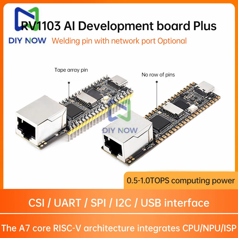 Luckfox-Linux Cortex-A7 Cortex-A7開発ボード,イーサネットポートを備えたRISC-V mcu,1.2GHz,rv1103