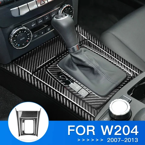 Чехол из углеродного волокна для Mercedes Benz C Class W204 2007 2008 2009 2010 2011 2012 2013