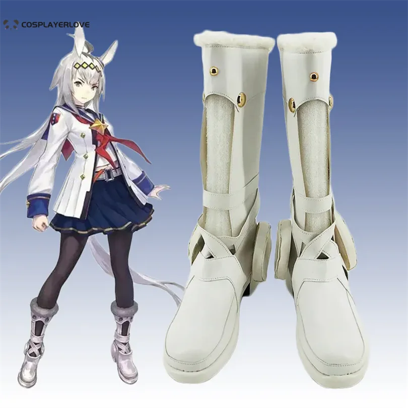 

Uma Musume Pretty Derby Oguri Cap Обувь для косплея Сапоги Хэллоуин Карнавал Косплей