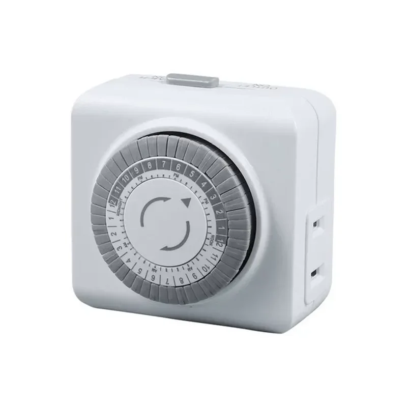 for American Standard Timing Socket Intelligent Mechanical Time Control Switch 24 Hour Cycle Timer