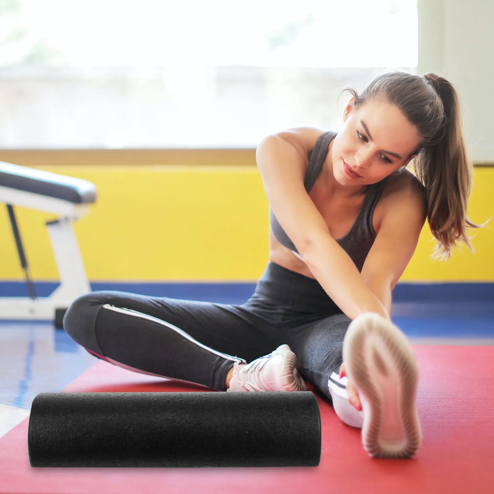 Foam Roller Yoga For Yoga Professional High Recovery Rate Dense Targeted Balance Posture